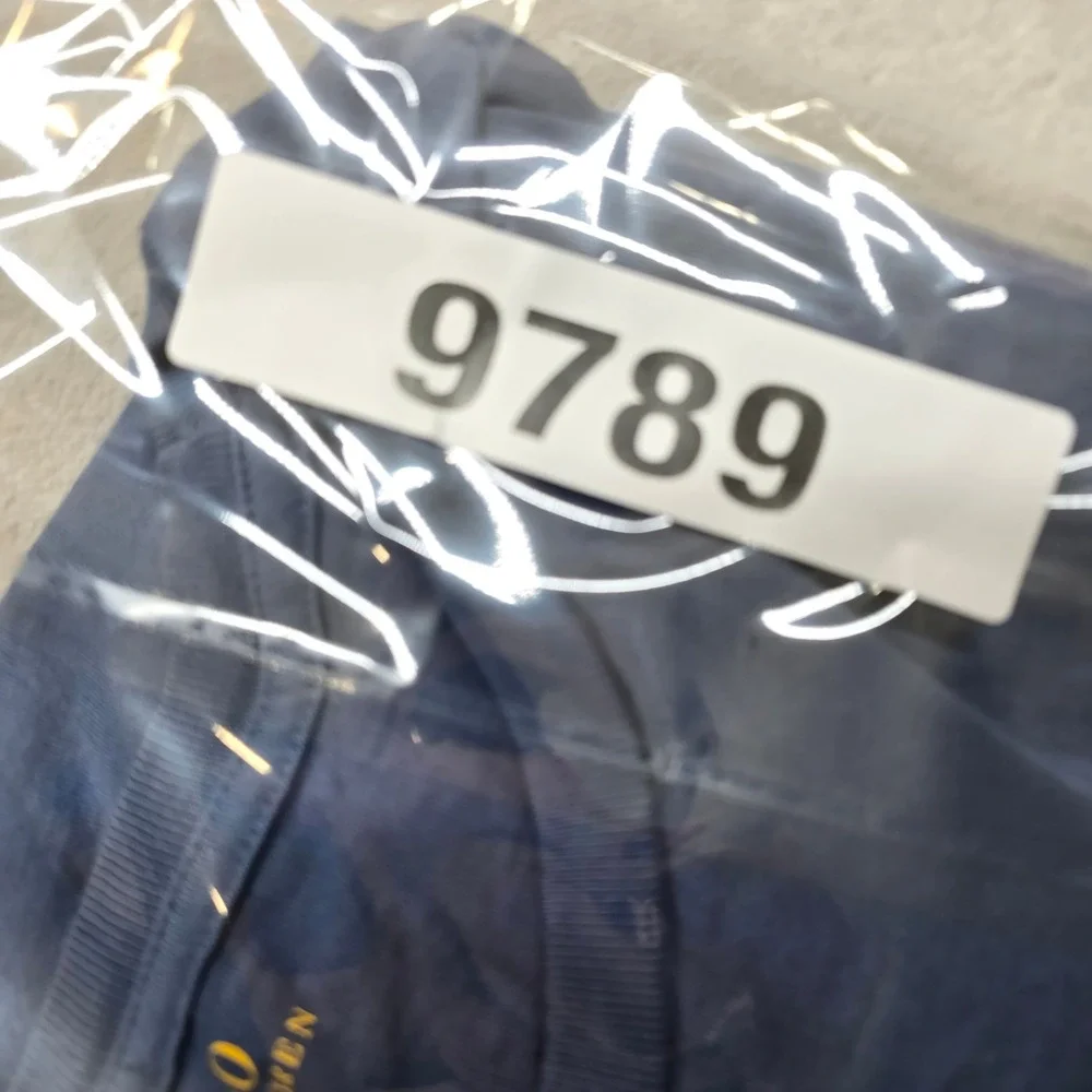 Polo Ralph‎ Lauren Pocket T Shirt Mens Small Blue Crew Neck Long Sleeve